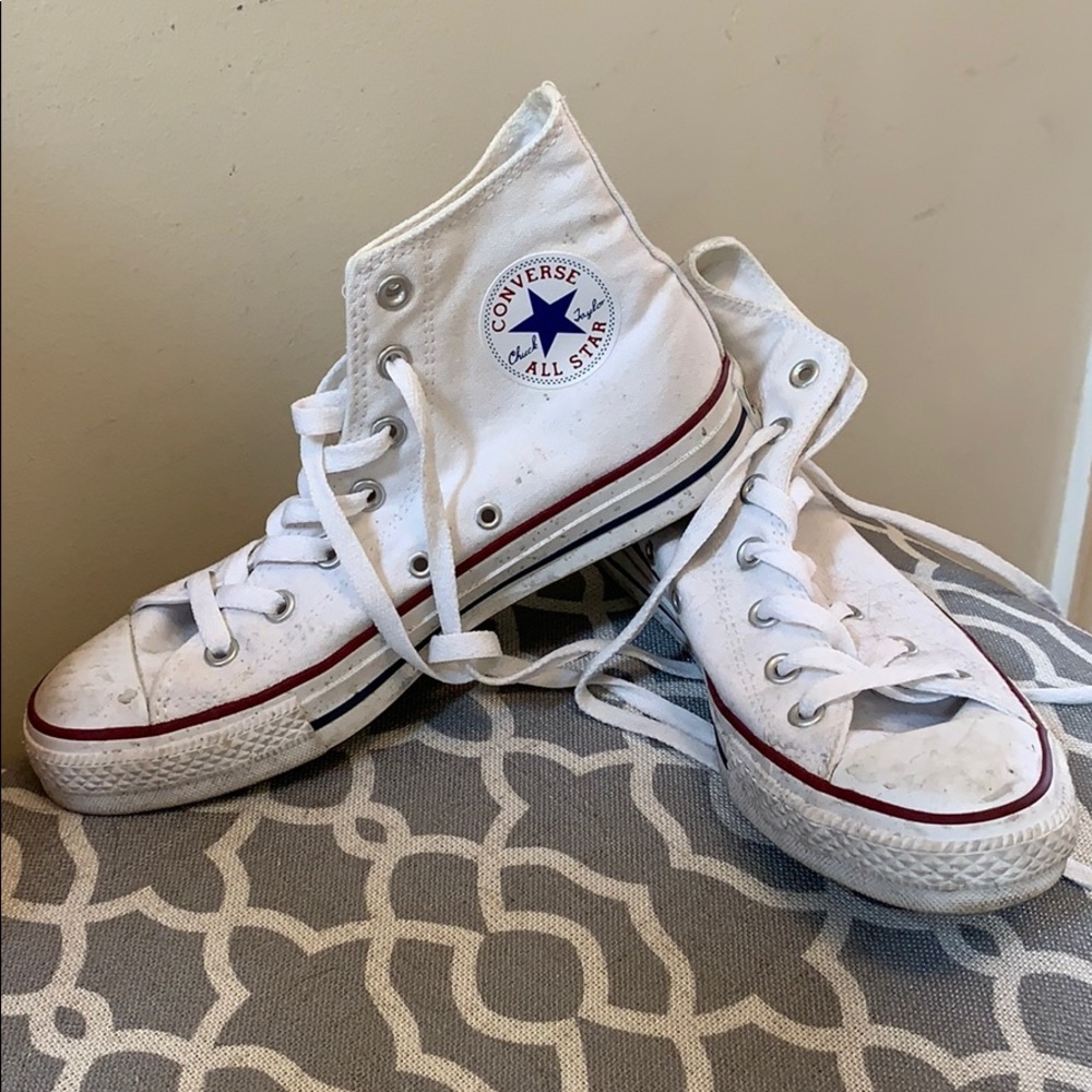 High top converse sneakers